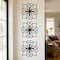 Glitzhome® 20" Traditional Heart and Petal Iron Scroll Outdoor Wall Decor